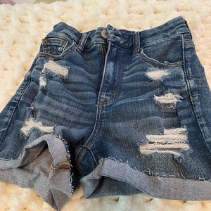 American eagle denim shorts size 0/25.